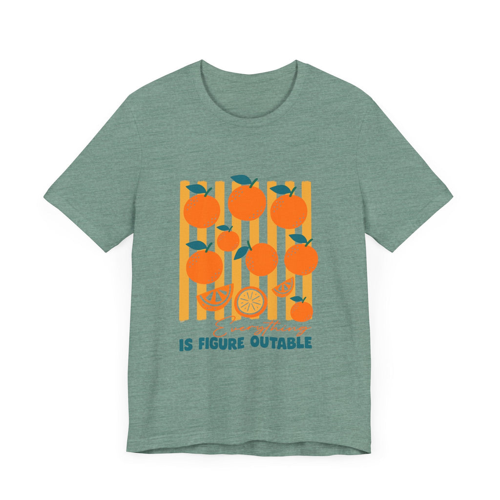 Orange Shirt, Garden Shirt, Farmers Market Tshirt by PopCultureByDesign36