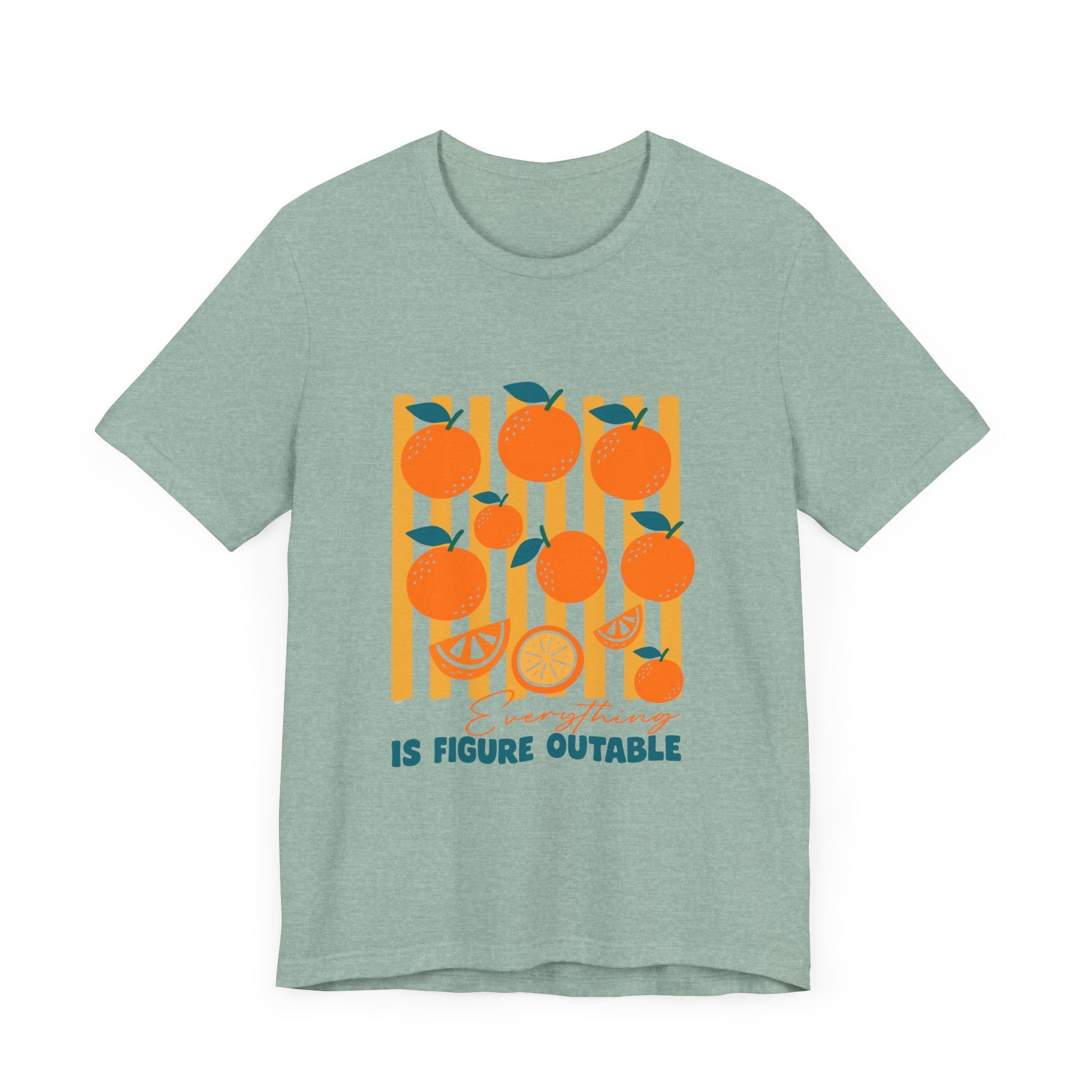 Orange Shirt, Garden Shirt, Farmers Market Tshirt by PopCultureByDesign36