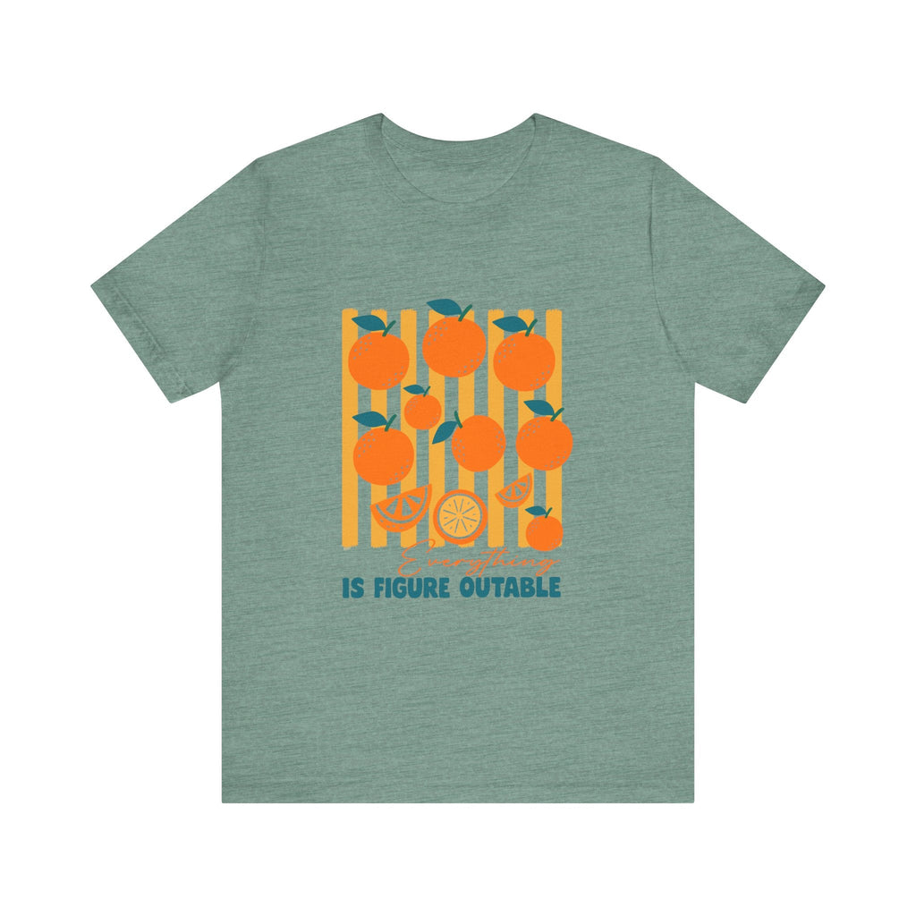 Orange Shirt, Garden Shirt, Farmers Market Tshirt by PopCultureByDesign36
