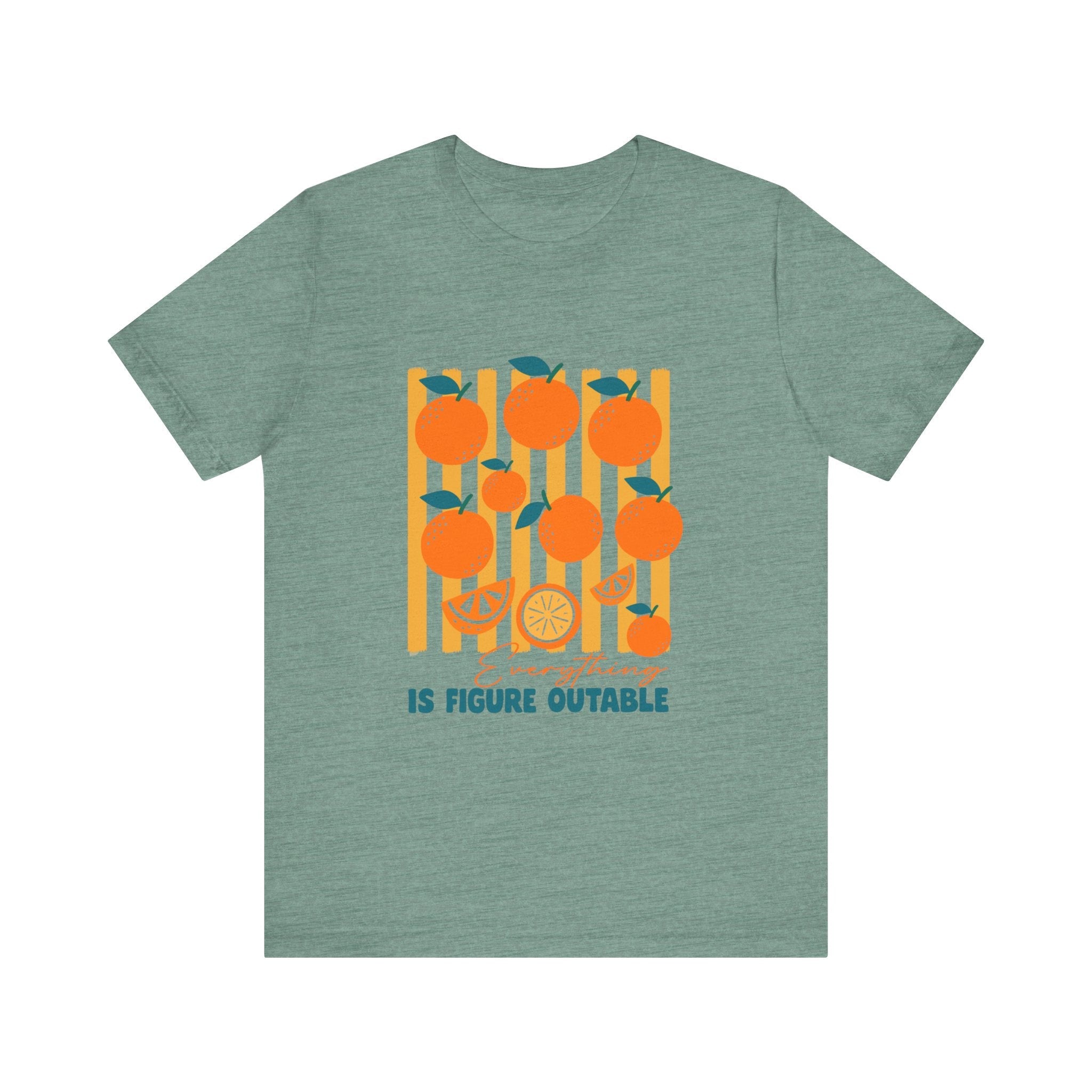 Orange Shirt, Garden Shirt, Farmers Market Tshirt by PopCultureByDesign36
