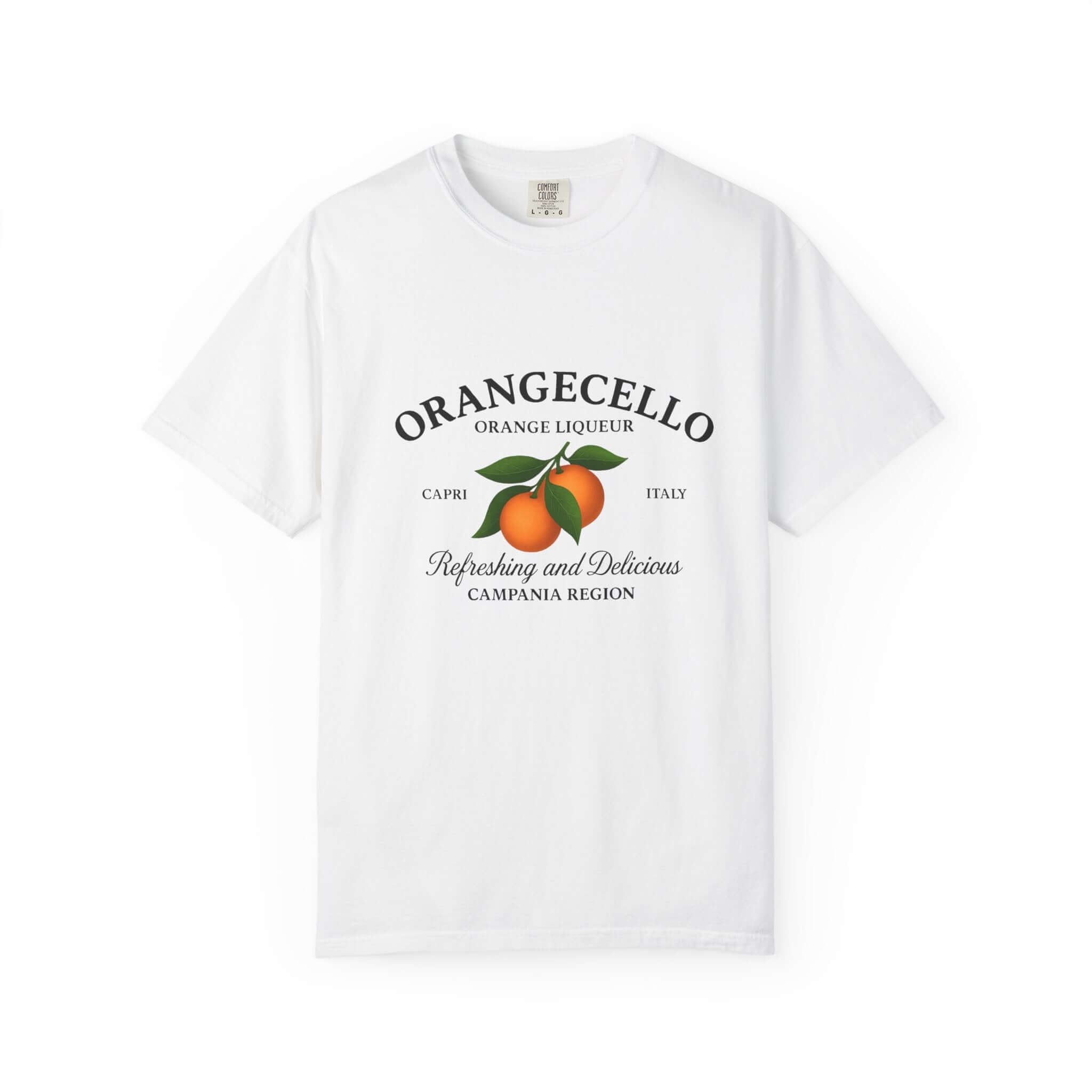 Orangecello Tee, Orangecello Tee, Italian Cocktail Shirt by PopCultureByDesign36