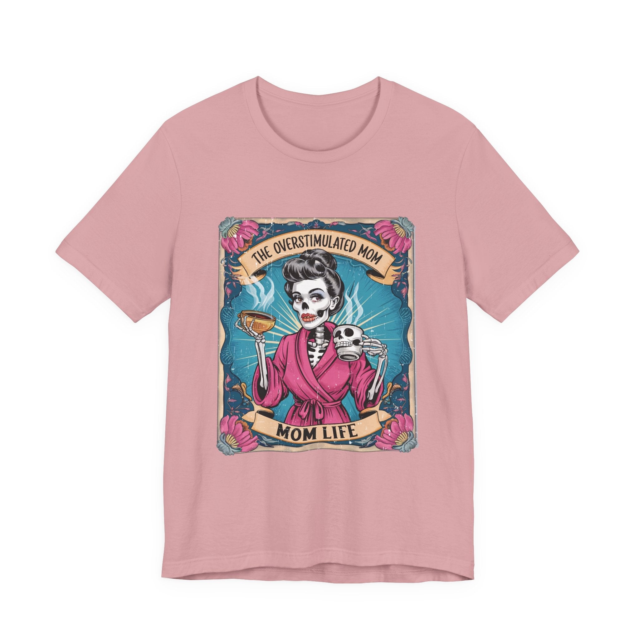 Overstimulate Mom T-shirts, Funny Mom Shirt, Moms Club Tee by PopCultureByDesign36