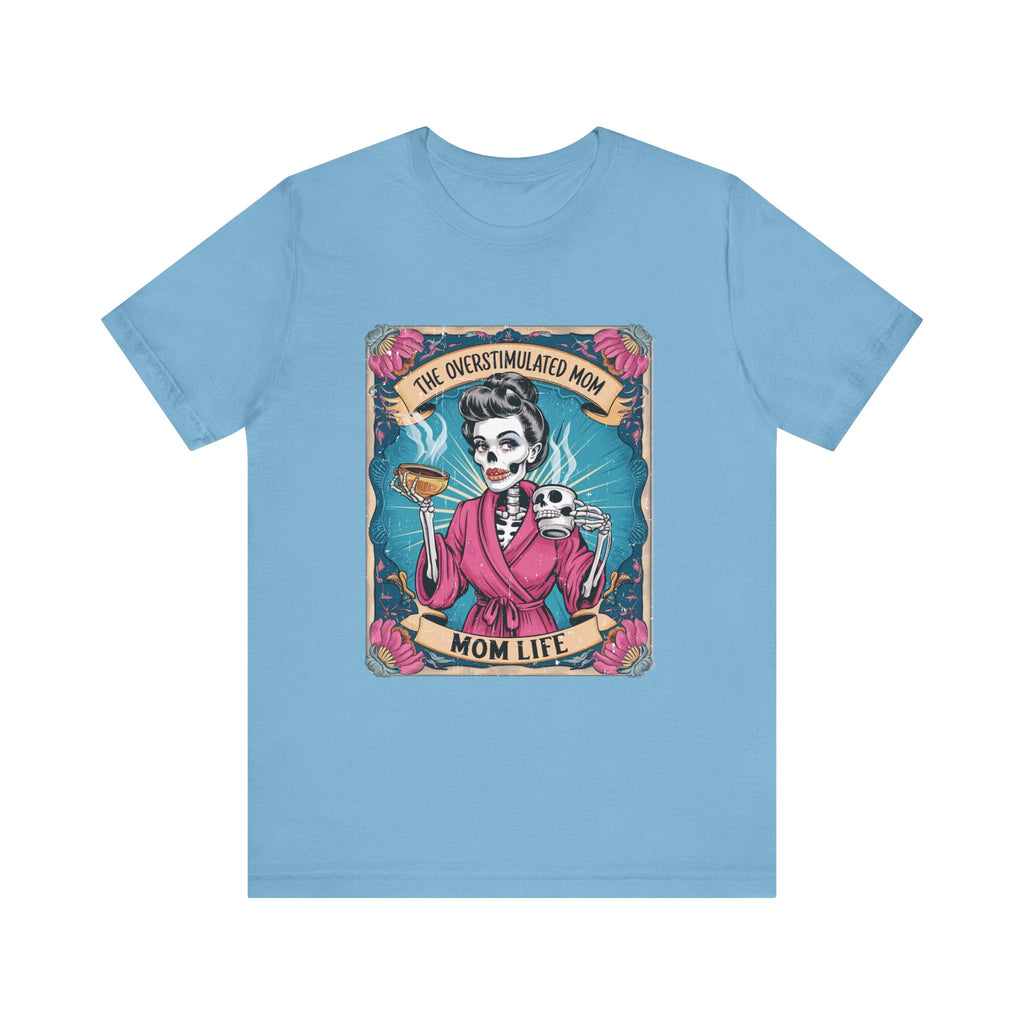 Overstimulate Mom T-shirts, Funny Mom Shirt, Moms Club Tee by PopCultureByDesign36