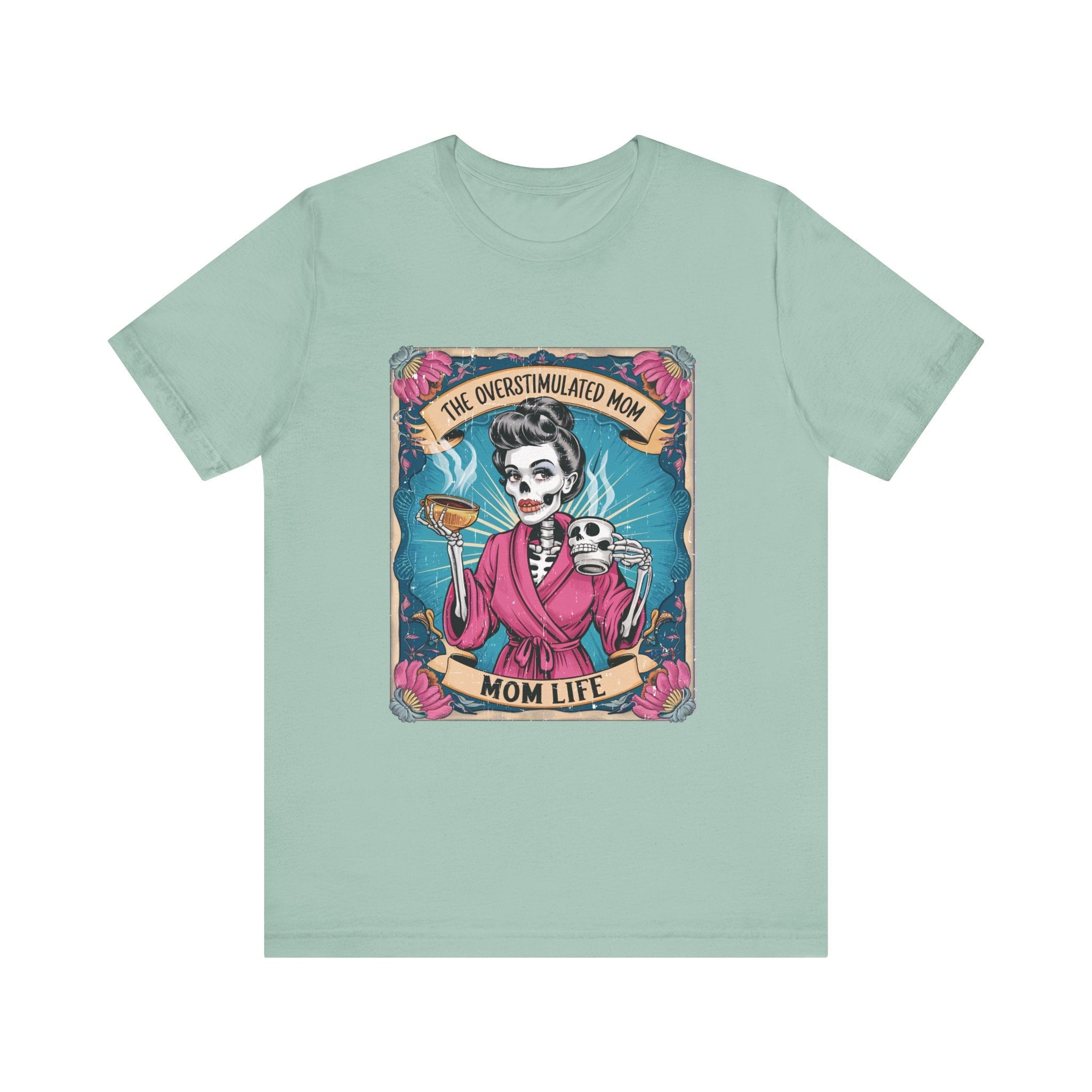Overstimulate Mom T-shirts, Funny Mom Shirt, Moms Club Tee by PopCultureByDesign36