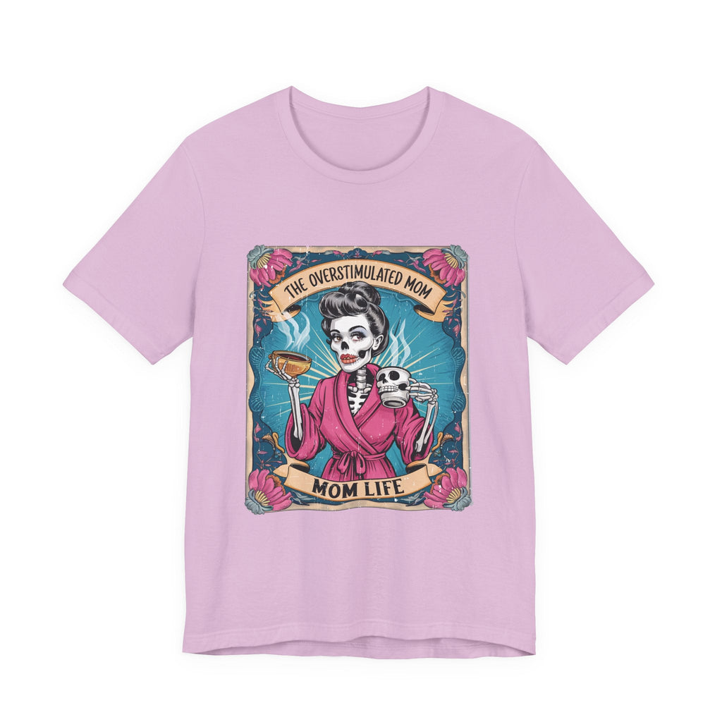 Overstimulate Mom T-shirts, Funny Mom Shirt, Moms Club Tee by PopCultureByDesign36