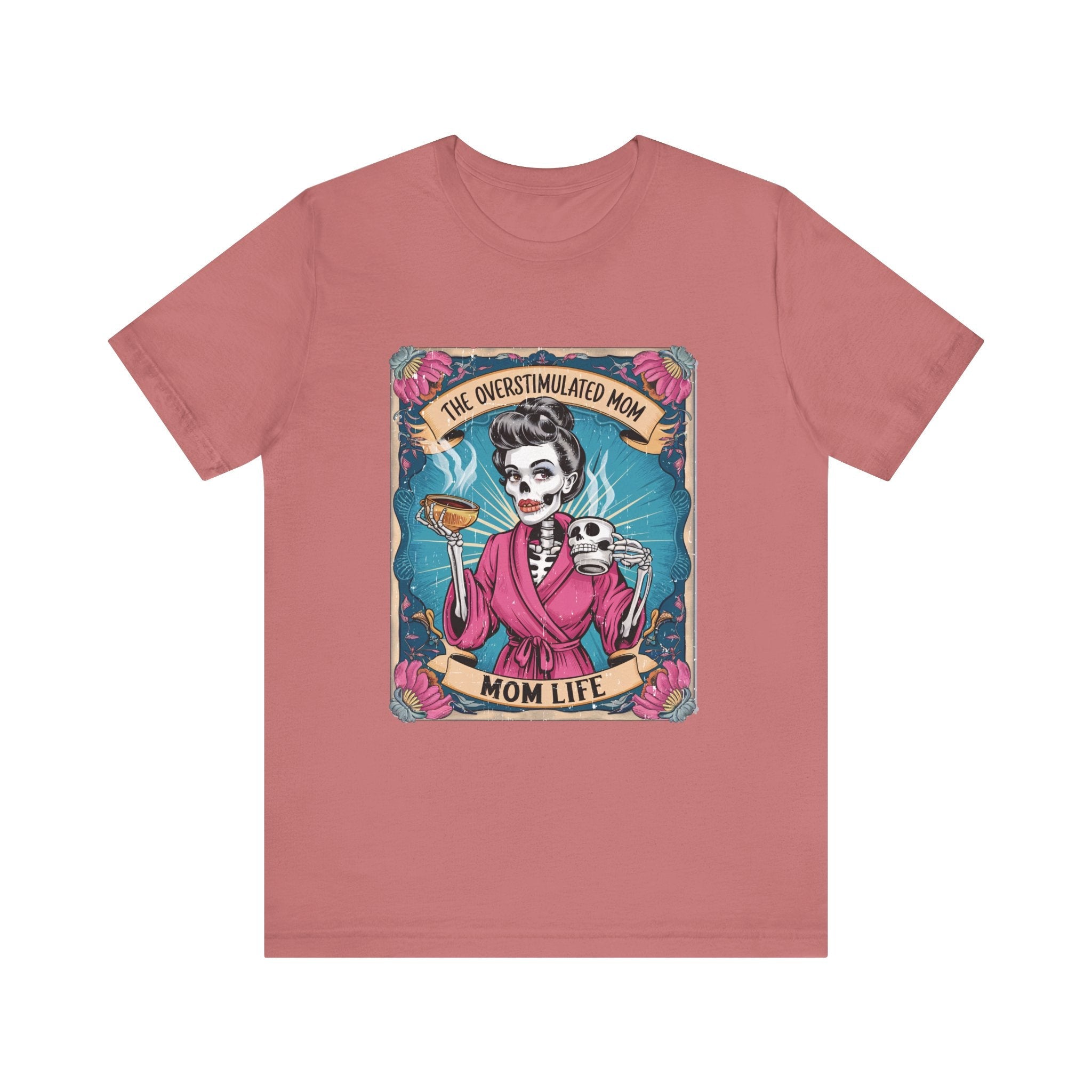 Overstimulate Mom T-shirts, Funny Mom Shirt, Moms Club Tee by PopCultureByDesign36