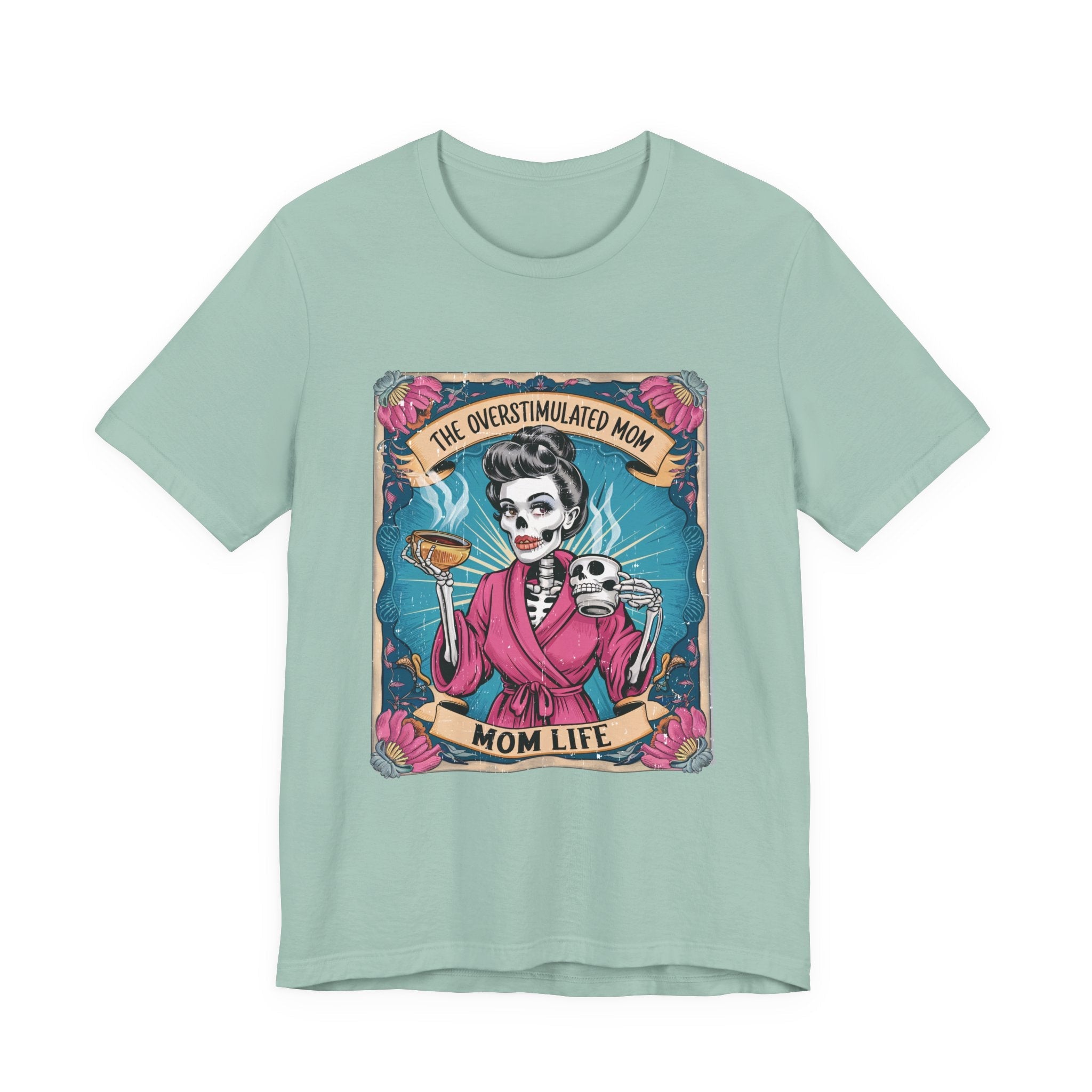Overstimulate Mom T-shirts, Funny Mom Shirt, Moms Club Tee by PopCultureByDesign36