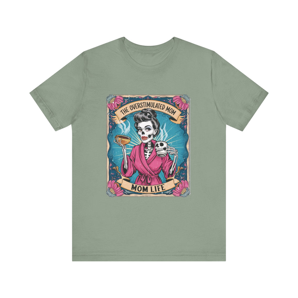 Overstimulate Mom T-shirts, Funny Mom Shirt, Moms Club Tee by PopCultureByDesign36