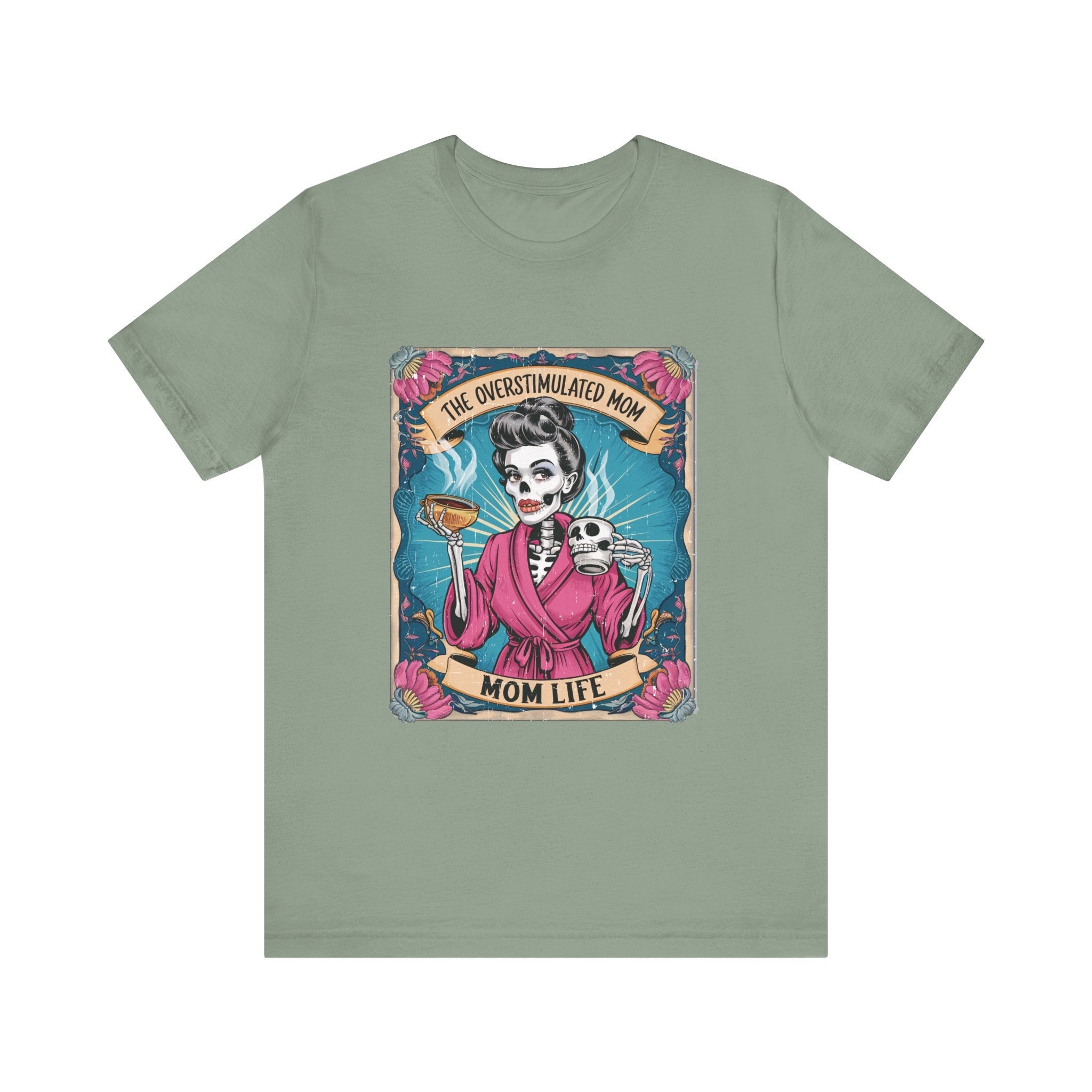 Overstimulate Mom T-shirts, Funny Mom Shirt, Moms Club Tee by PopCultureByDesign36