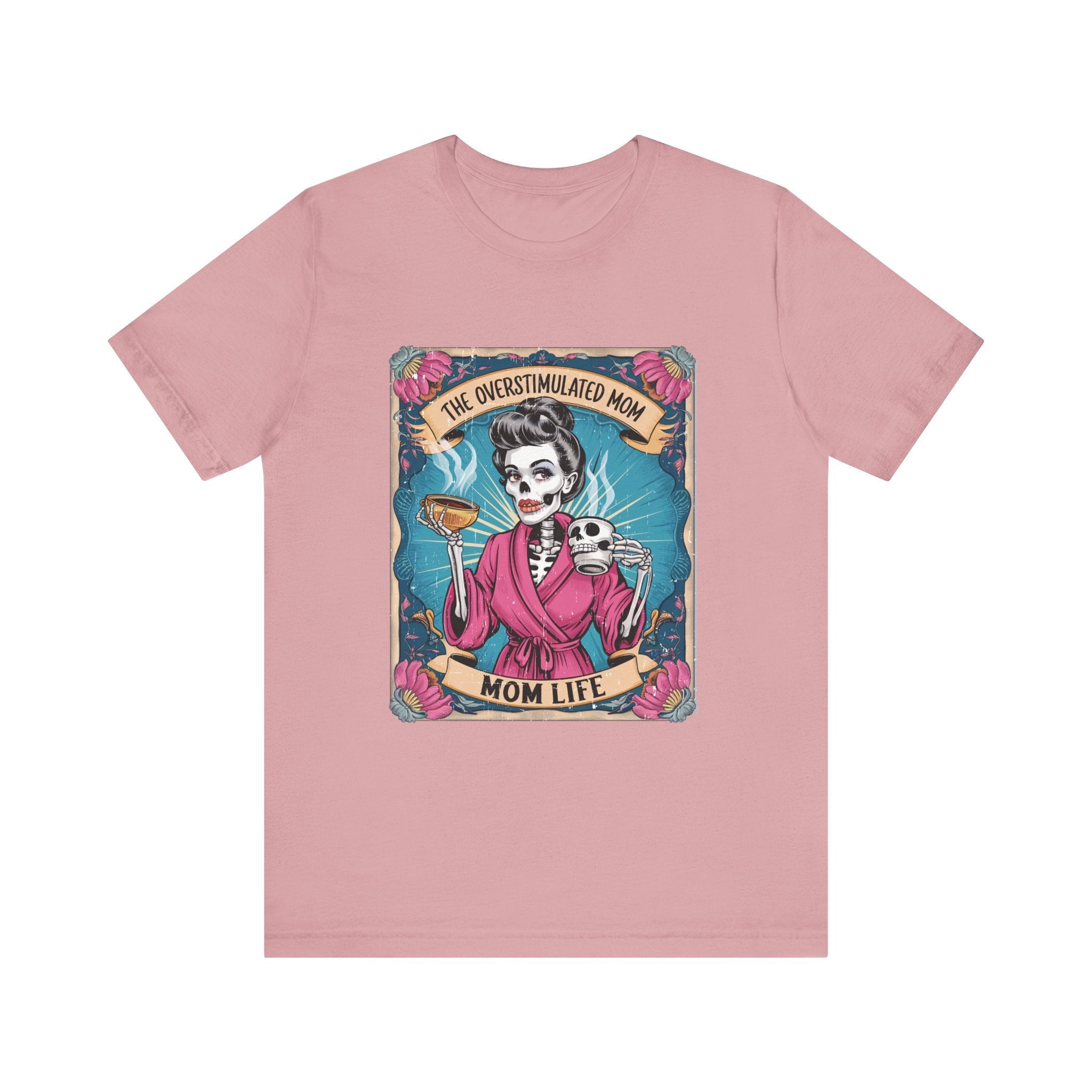 Overstimulate Mom T-shirts, Funny Mom Shirt, Moms Club Tee by PopCultureByDesign36