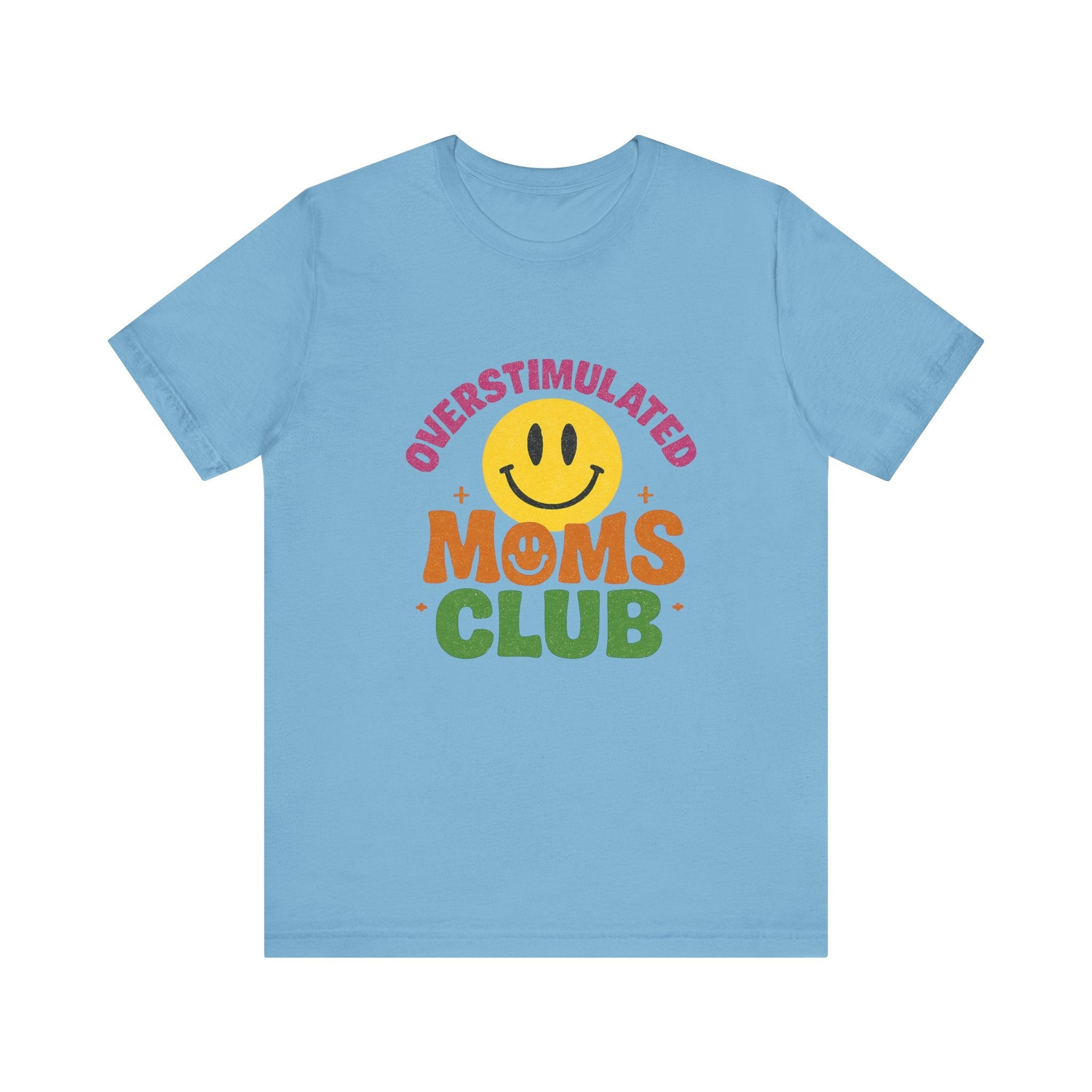 Overstimulated Moms Club Tee, Exhausted Mom T-Shirt, Mom Life Shirt by PopCultureByDesign36