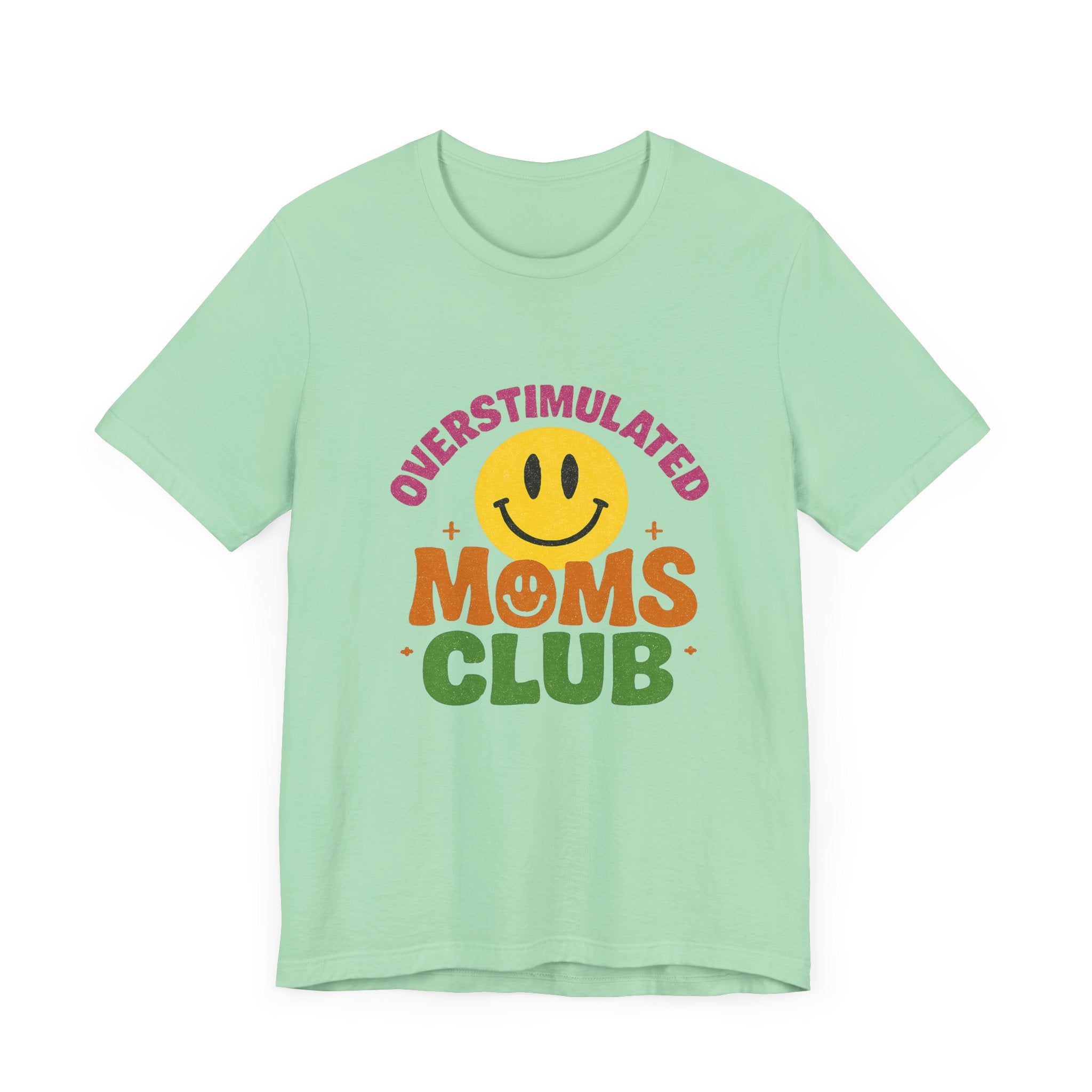 Overstimulated Moms Club Tee, Exhausted Mom T-Shirt, Mom Life Shirt by PopCultureByDesign36