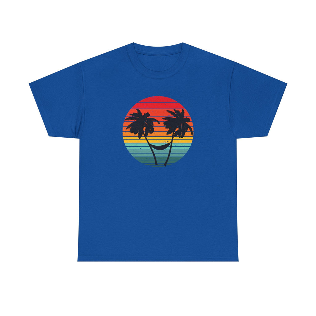 Palm Tree shirt, Beach vibes shirt, Summer tee, Retro sunset by PopCultureByDesign36