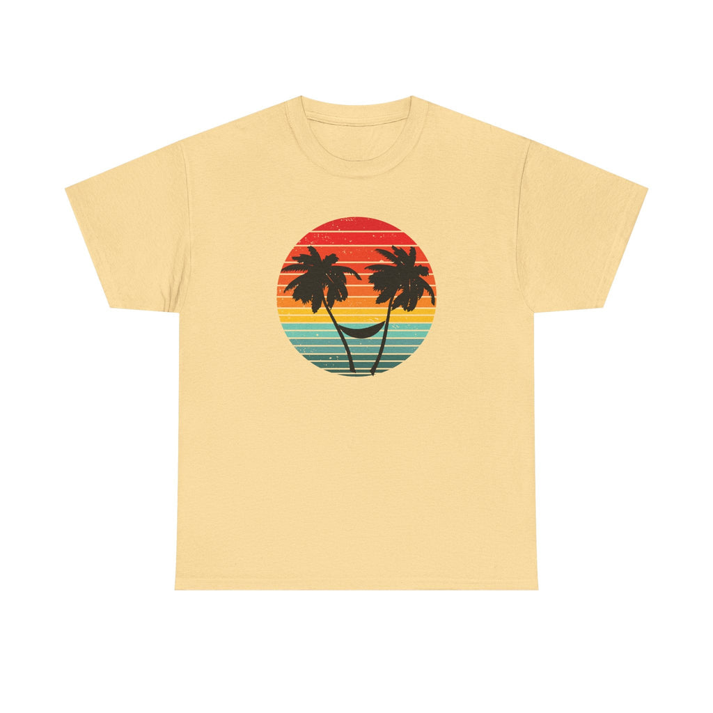 Palm Tree shirt, Beach vibes shirt, Summer tee, Retro sunset by PopCultureByDesign36