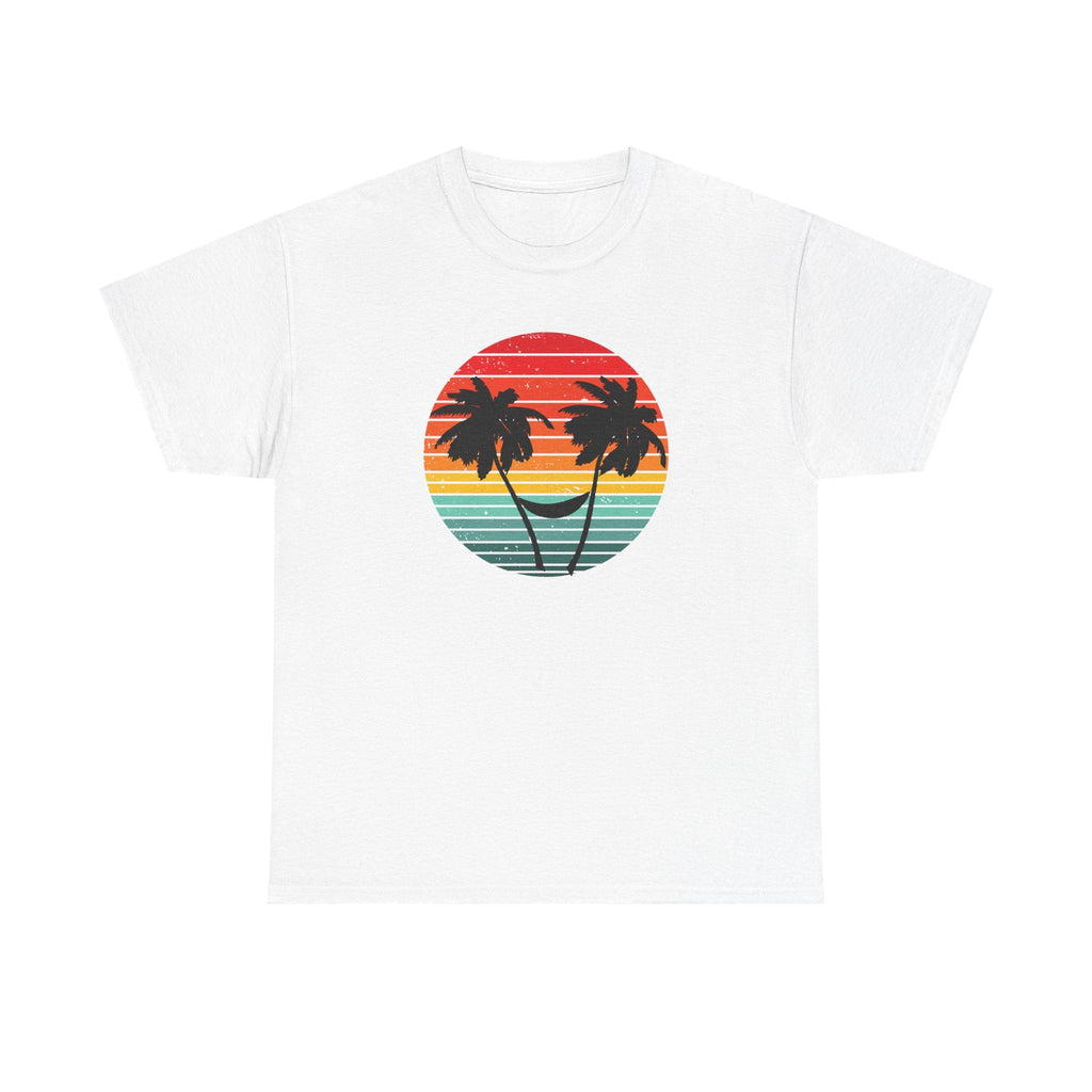 Palm Tree shirt, Beach vibes shirt, Summer tee, Retro sunset by PopCultureByDesign36