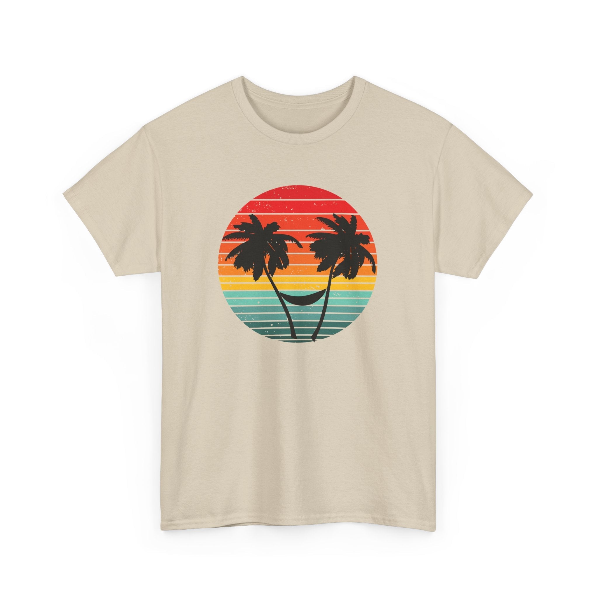 Palm Tree shirt, Beach vibes shirt, Summer tee, Retro sunset by PopCultureByDesign36