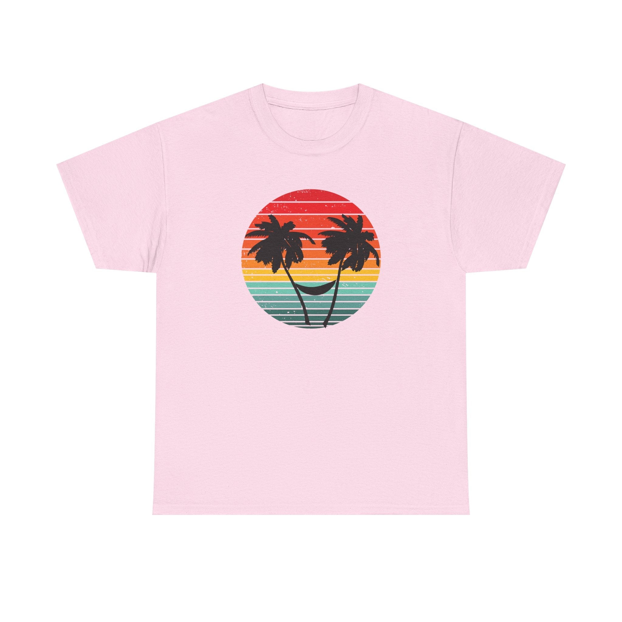 Palm Tree shirt, Beach vibes shirt, Summer tee, Retro sunset by PopCultureByDesign36