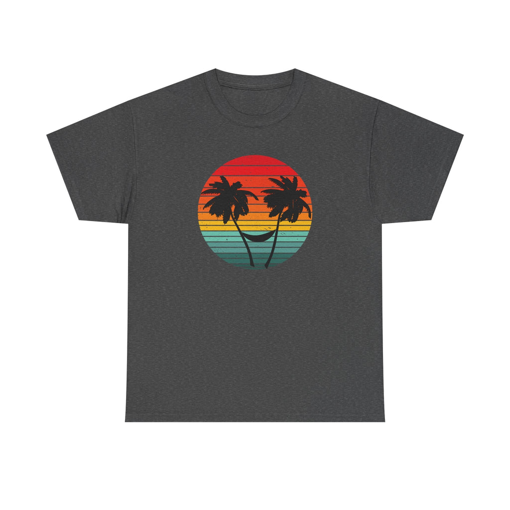 Palm Tree shirt, Beach vibes shirt, Summer tee, Retro sunset by PopCultureByDesign36