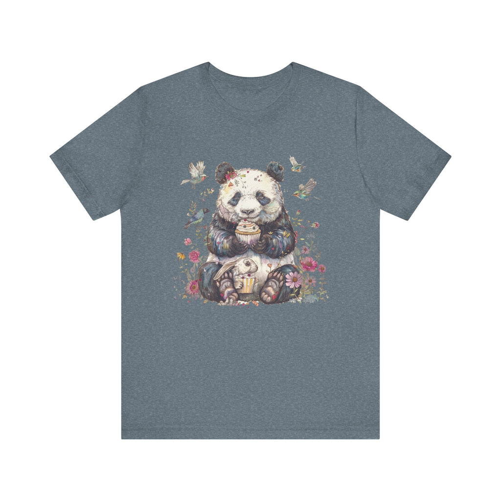 Panda Lover Shirt, Cute Panda Eating Cupcake Shirt by PopCultureByDesign36