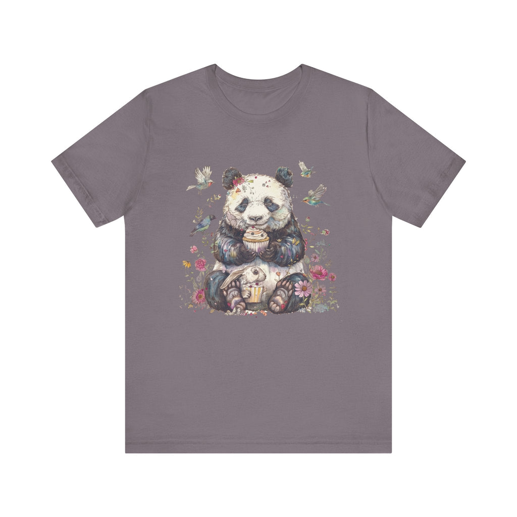 Panda Lover Shirt, Cute Panda Eating Cupcake Shirt by PopCultureByDesign36