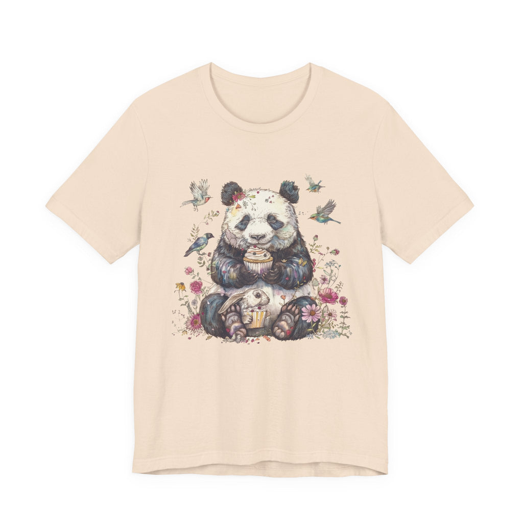 Panda Lover Shirt, Cute Panda Eating Cupcake Shirt by PopCultureByDesign36