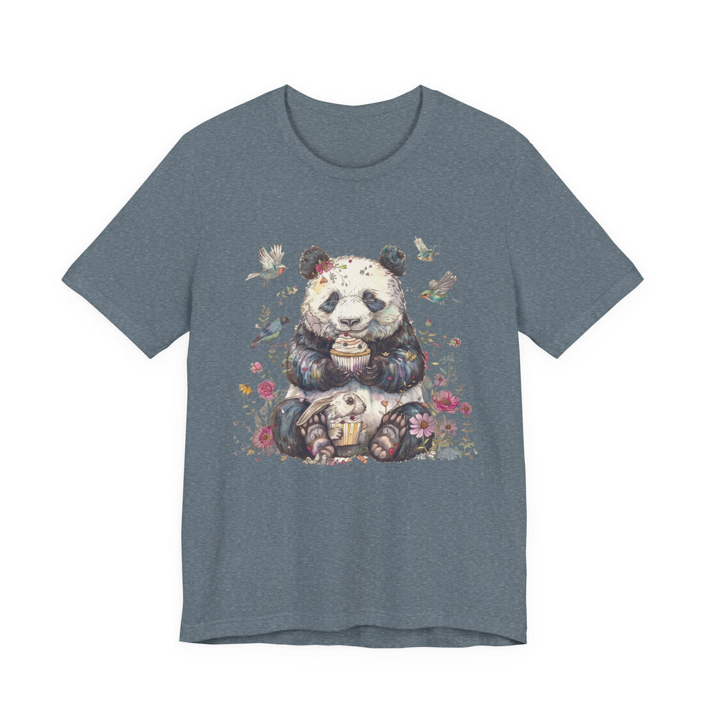 Panda Lover Shirt, Cute Panda Eating Cupcake Shirt by PopCultureByDesign36