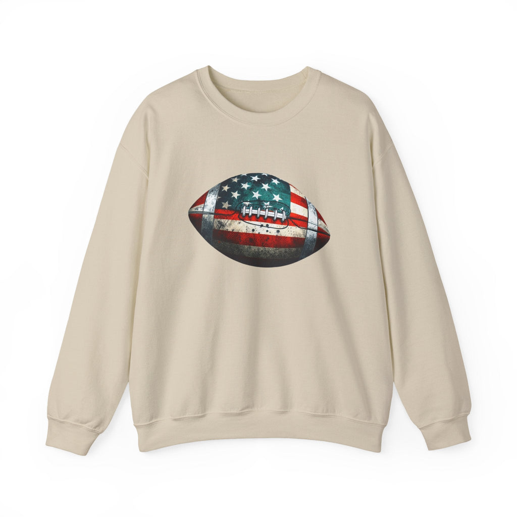 Patriotic Football Sweatshirt, Gameday Sweatshirt, Football by PopCultureByDesign36