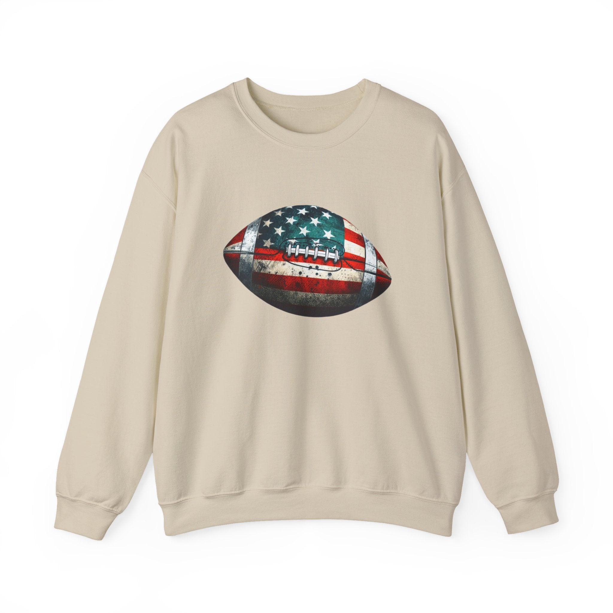 Patriotic Football Sweatshirt, Gameday Sweatshirt, Football by PopCultureByDesign36