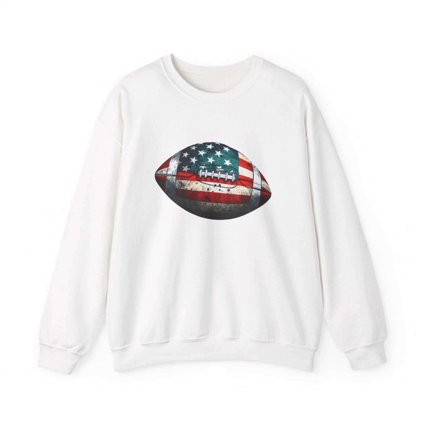 Patriotic Football Sweatshirt, Gameday Sweatshirt, Football - Popbydesign