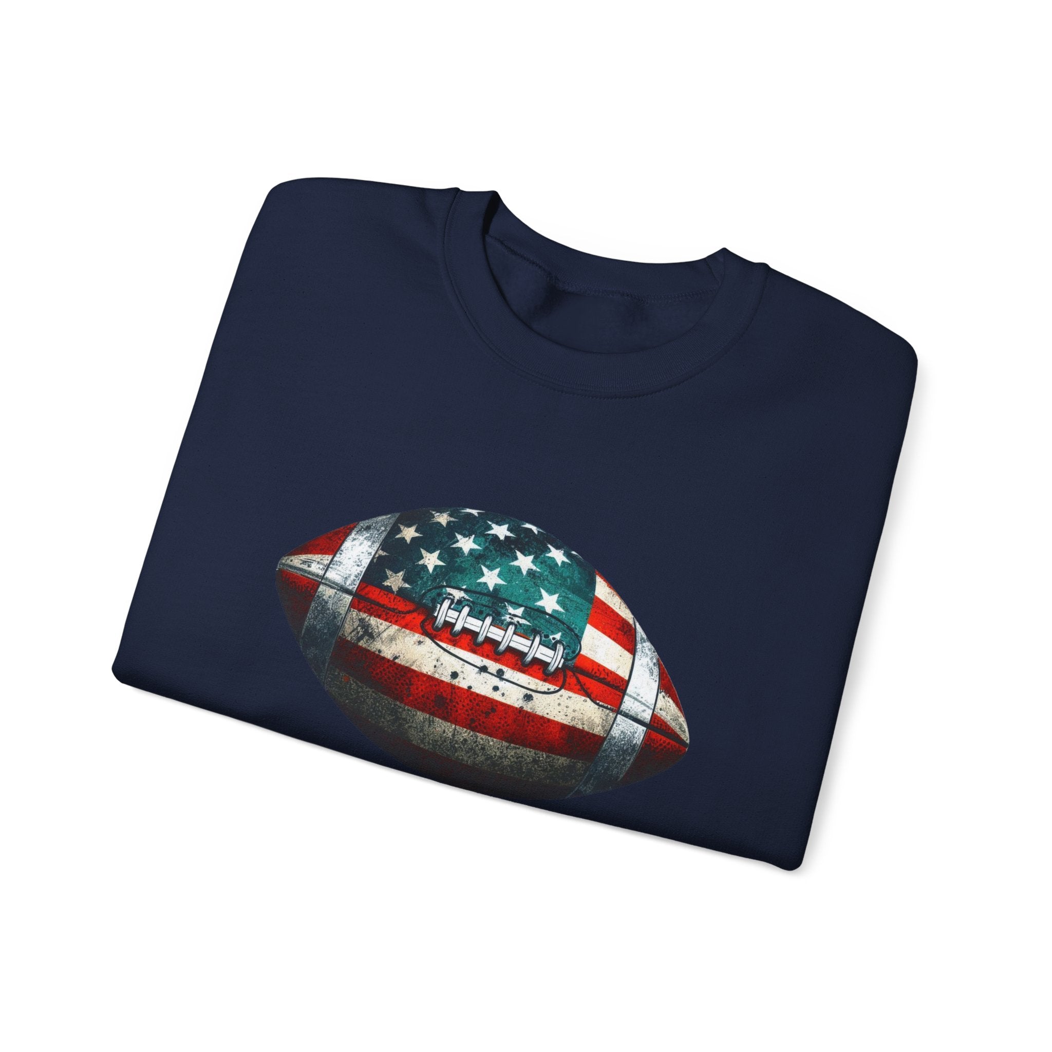 Patriotic Football Sweatshirt, Gameday Sweatshirt, Football by PopCultureByDesign36