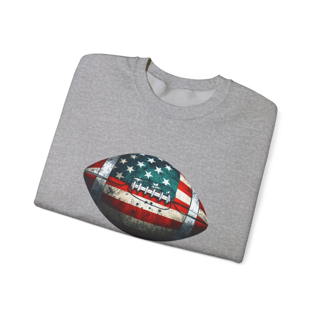 Patriotic Football Sweatshirt, Gameday Sweatshirt, Football by PopCultureByDesign36