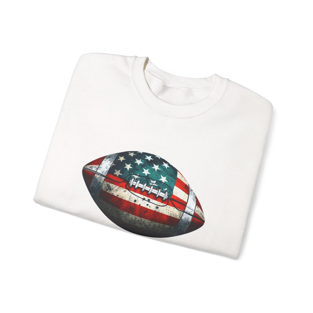 Patriotic Football Sweatshirt, Gameday Sweatshirt, Football by PopCultureByDesign36