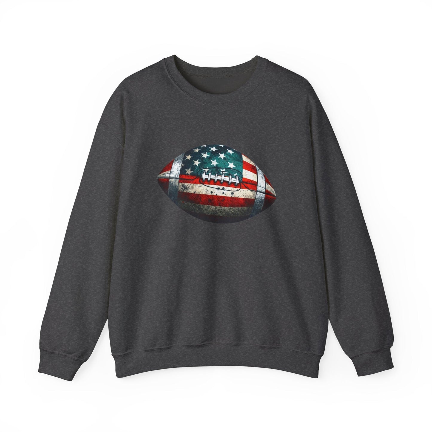 Patriotic Football Sweatshirt, Gameday Sweatshirt, Football - Popbydesign