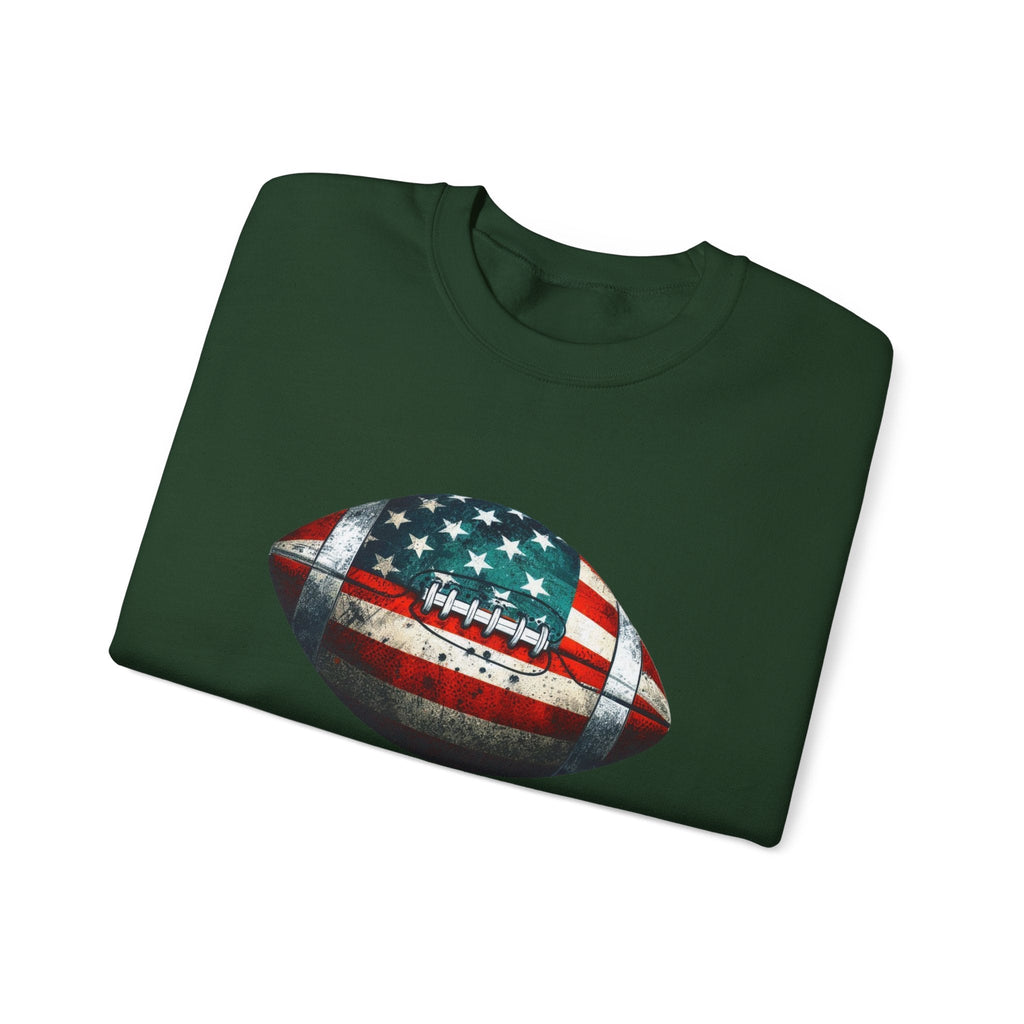 Patriotic Football Sweatshirt, Gameday Sweatshirt, Football by PopCultureByDesign36