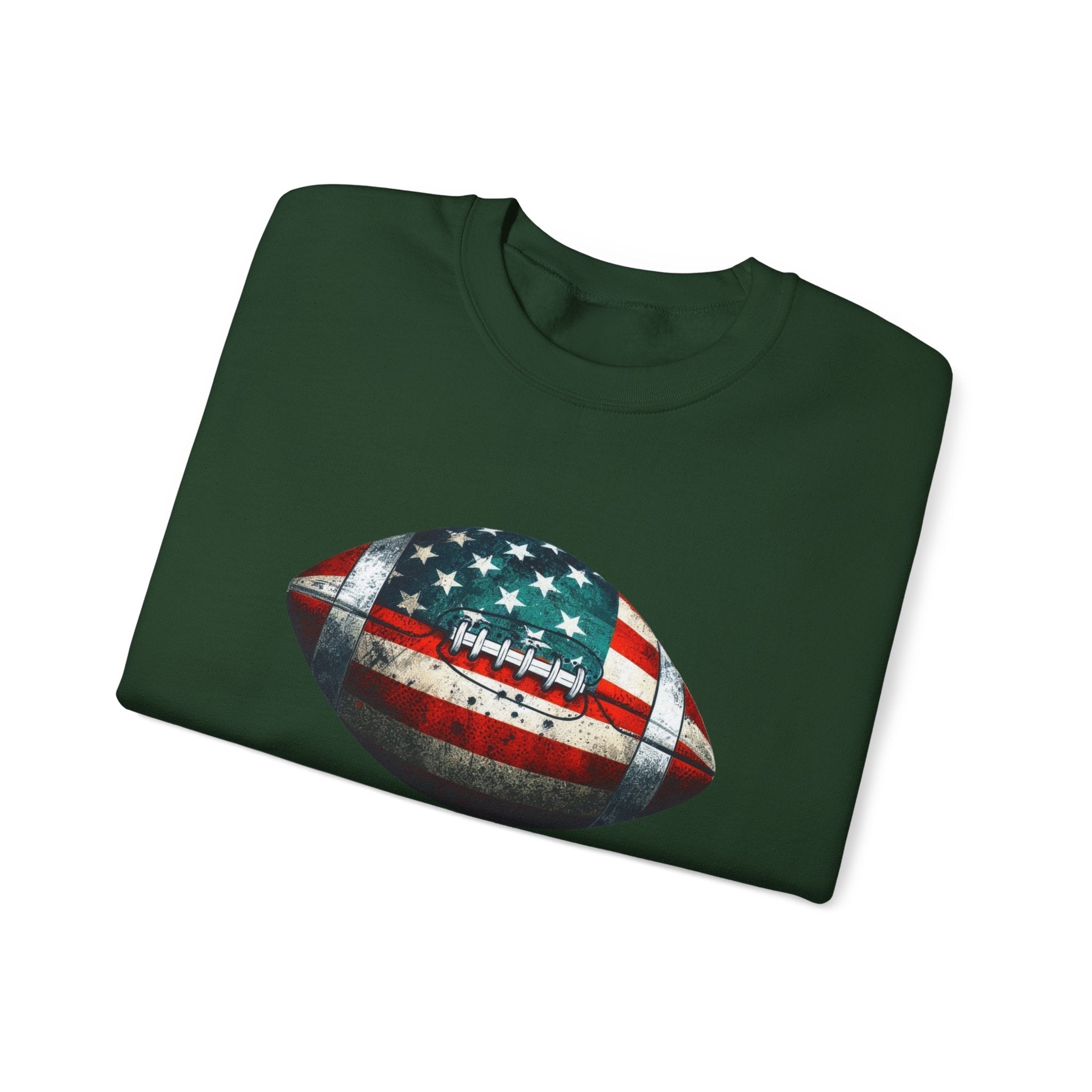 Patriotic Football Sweatshirt, Gameday Sweatshirt, Football by PopCultureByDesign36