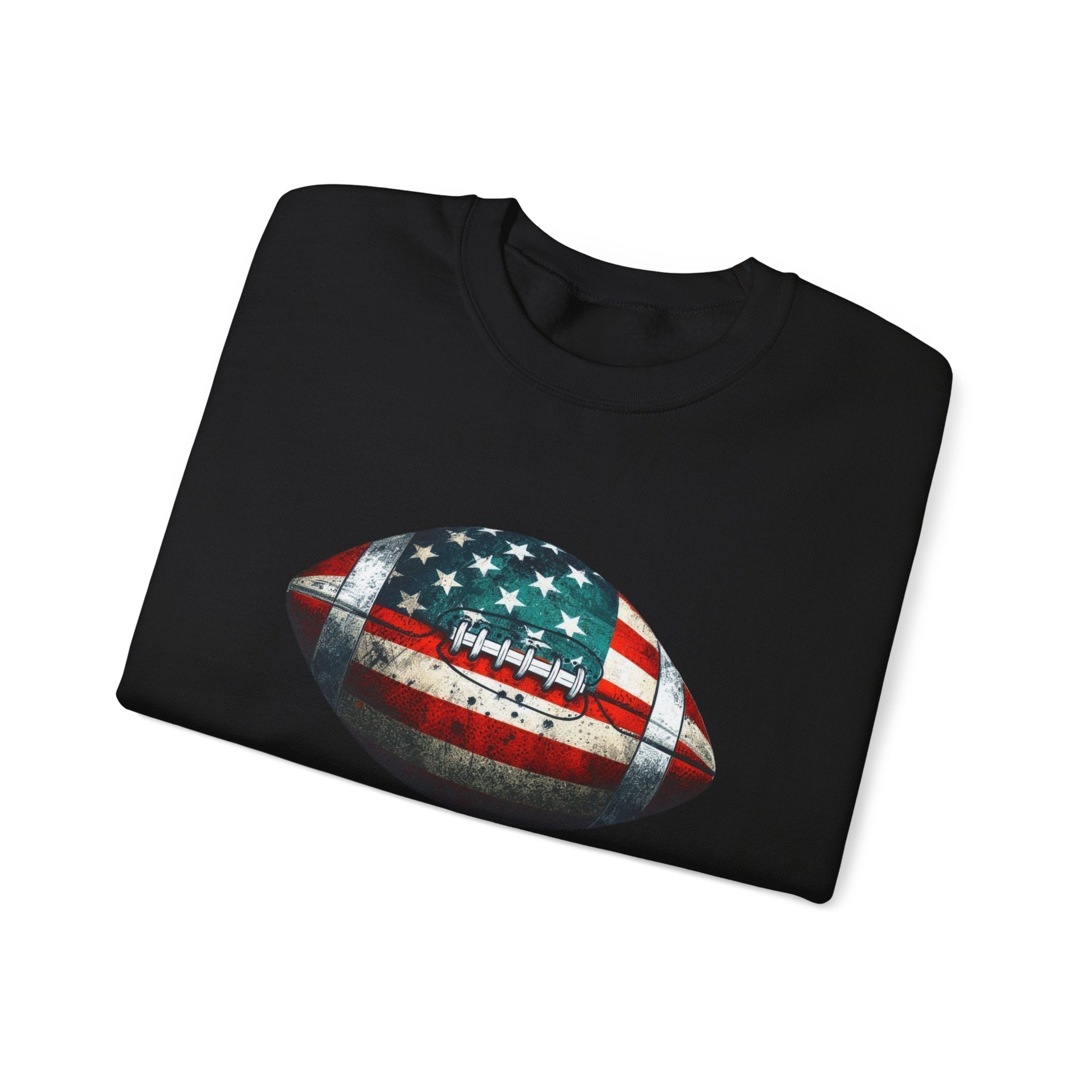 Patriotic Football Sweatshirt, Gameday Sweatshirt, Football by PopCultureByDesign36