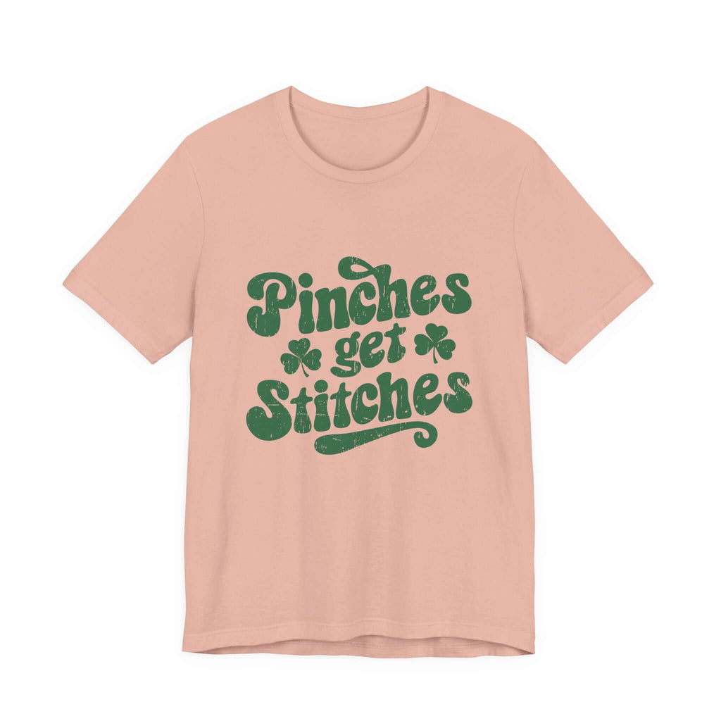 Pinches Get Stitches Shirt, Shamrock Shirt, St Patrick's Day Shirt by PopCultureByDesign36