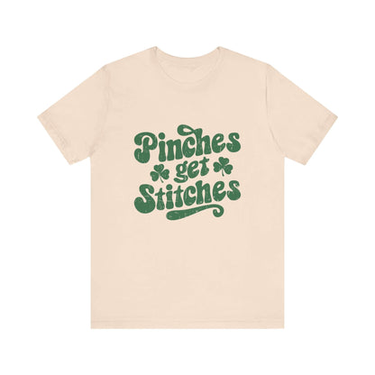 Pinches Get Stitches Shirt, Shamrock Shirt, St Patrick's Day Shirt - Popbydesign