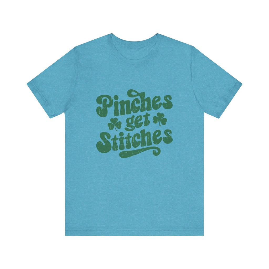 Pinches Get Stitches Shirt, Shamrock Shirt, St Patrick's Day Shirt by PopCultureByDesign36