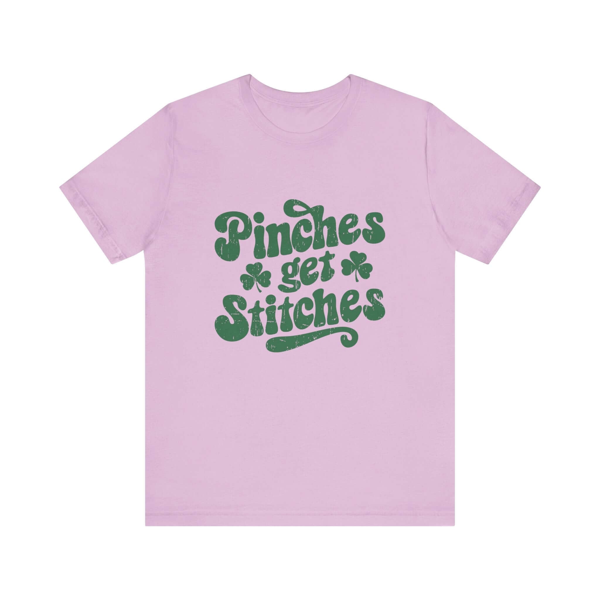Pinches Get Stitches Shirt, Shamrock Shirt, St Patrick's Day Shirt by PopCultureByDesign36