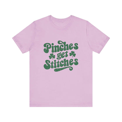 Pinches Get Stitches Shirt, Shamrock Shirt, St Patrick's Day Shirt - Popbydesign