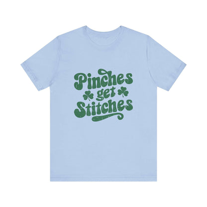 Pinches Get Stitches Shirt, Shamrock Shirt, St Patrick's Day Shirt - Popbydesign