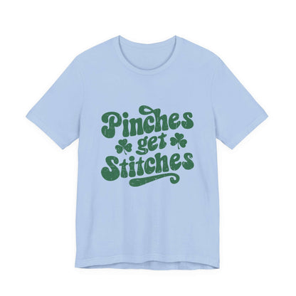 Pinches Get Stitches Shirt, Shamrock Shirt, St Patrick's Day Shirt - Popbydesign