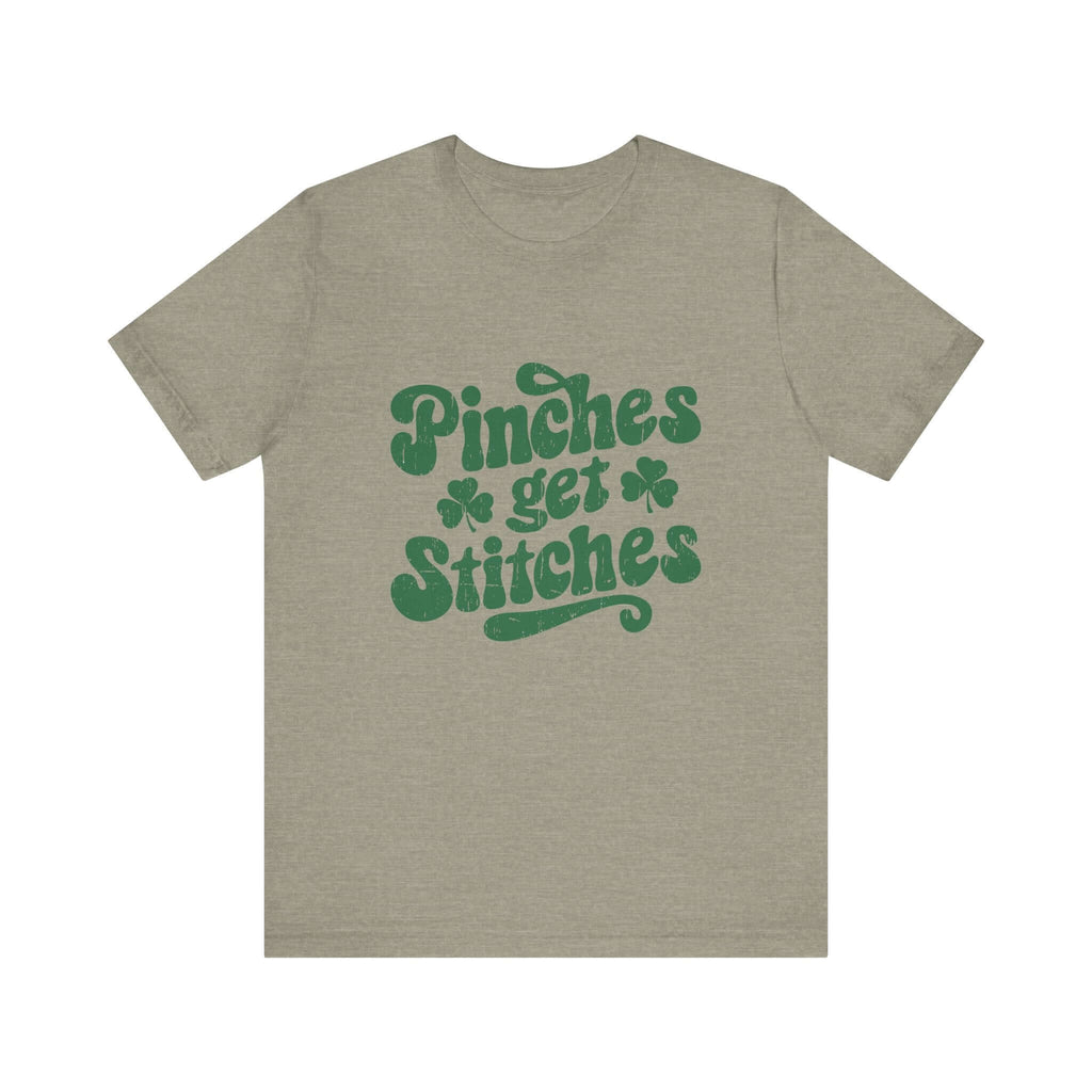 Pinches Get Stitches Shirt, Shamrock Shirt, St Patrick's Day Shirt by PopCultureByDesign36