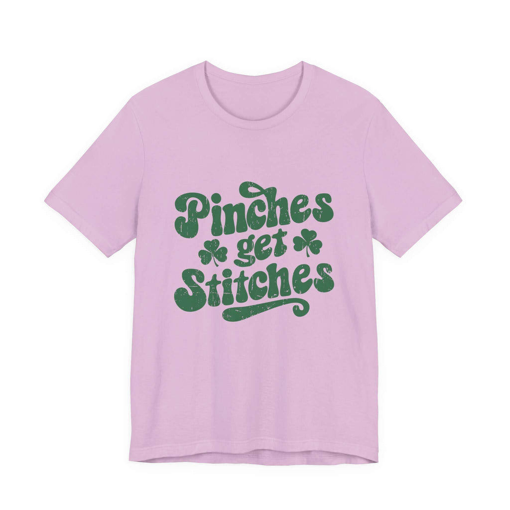 Pinches Get Stitches Shirt, Shamrock Shirt, St Patrick's Day Shirt by PopCultureByDesign36