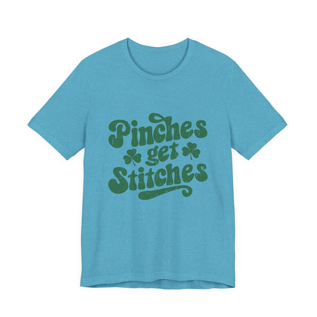 Pinches Get Stitches Shirt, Shamrock Shirt, St Patrick's Day Shirt by PopCultureByDesign36