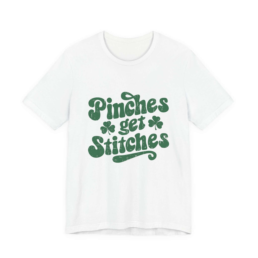 Pinches Get Stitches Shirt, Shamrock Shirt, St Patrick's Day Shirt by PopCultureByDesign36