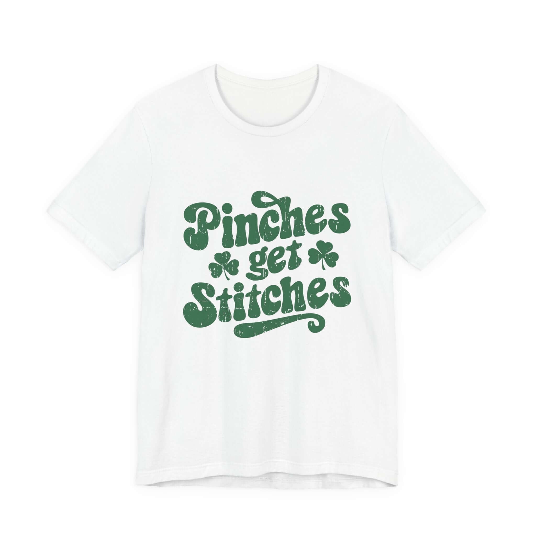 Pinches Get Stitches Shirt, Shamrock Shirt, St Patrick's Day Shirt by PopCultureByDesign36