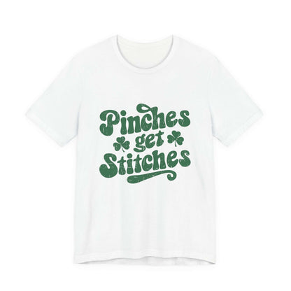 Pinches Get Stitches Shirt, Shamrock Shirt, St Patrick's Day Shirt - Popbydesign