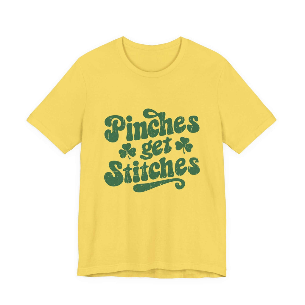 Pinches Get Stitches Shirt, Shamrock Shirt, St Patrick's Day Shirt by PopCultureByDesign36